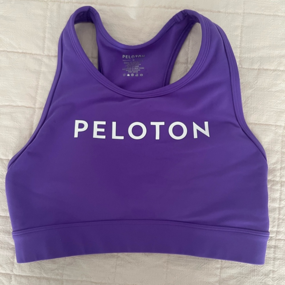 Peloton Women's Purple Sports Bra